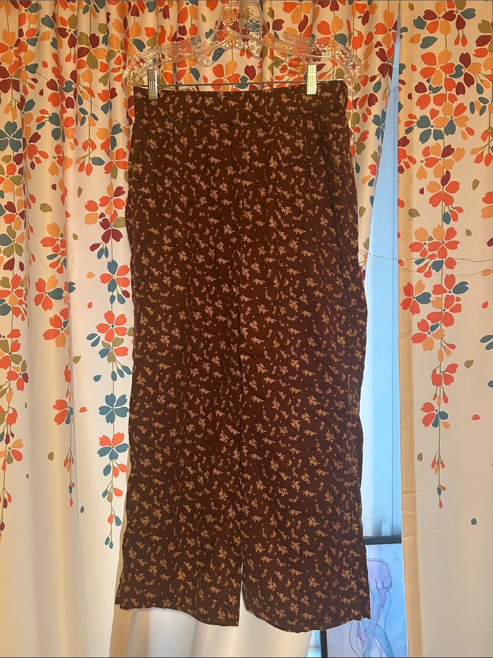Brown hemp pants